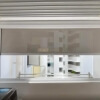 HDB Service Yard Zip Blind Singapore - Fabric 1% Alabaster
