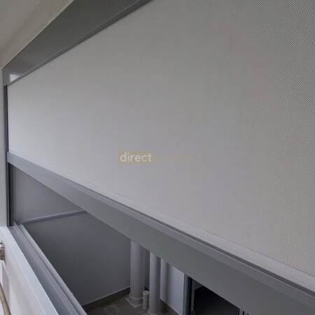 HDB Service Yard Zip Blinds Installed at Tampines Singapore