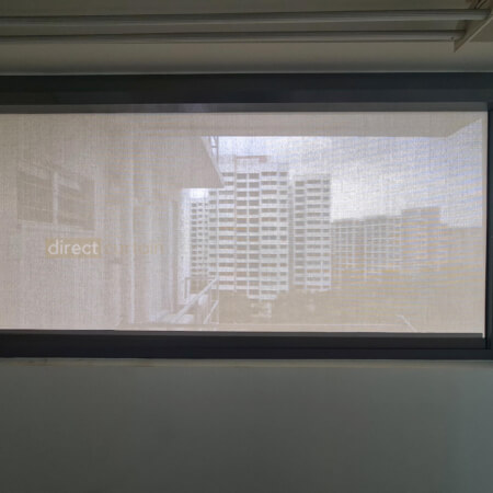 HDB Service Yard Zip Track Blinds Installed at Tampines Singaore - watermark