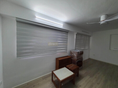 Korean Rainbow Combi Blind – Blackout White