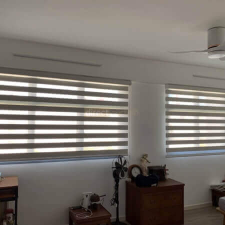 Korean Shadow Combi Blind – Blackout White
