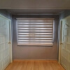 Korean Zebra Combi Blind – Blackout White