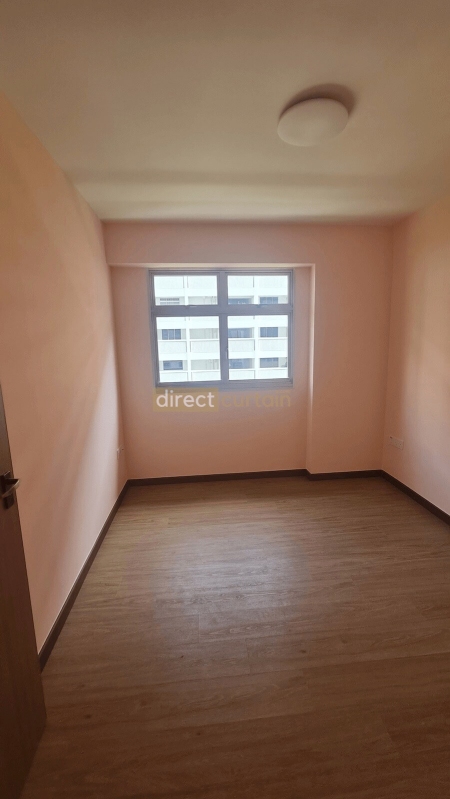 BTO Curtain Package - BR2-before - Yishun Glen 3-room