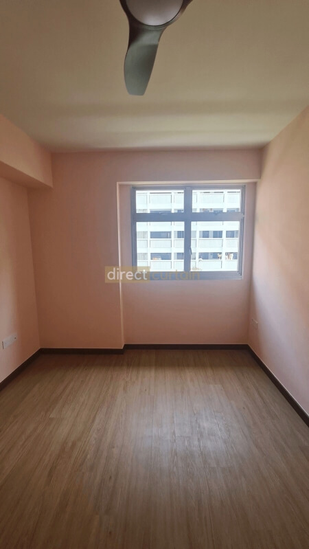BTO Curtain Package - MBR-before - Yishun Glen 3-room
