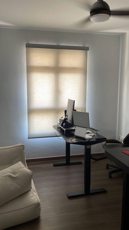 HDB BTO Curtain Package - Kim Keat Beacon - 4 Room - Bedroom 3 Far