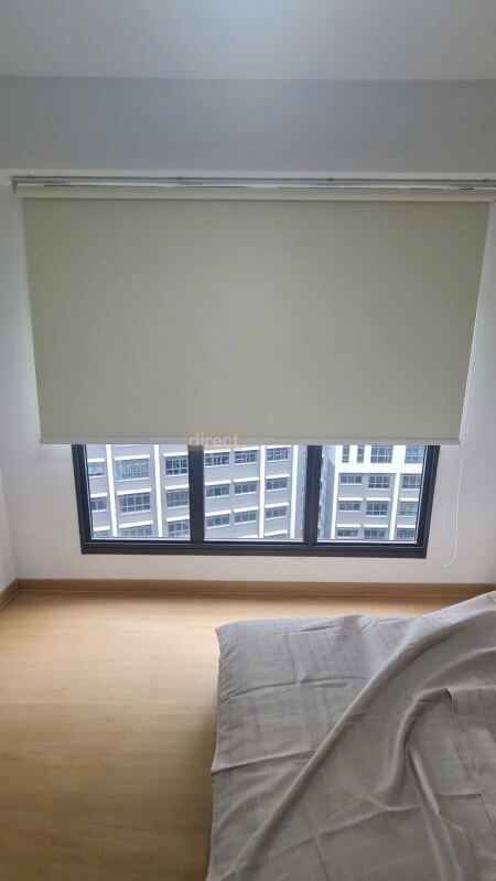 Riverval Shores BTO - 2-Room Type 2B Living Room with roller blind opened-watermark
