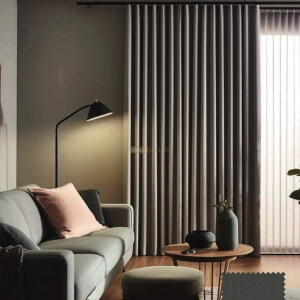 Dim-out Curtain -  Cora Aluminium